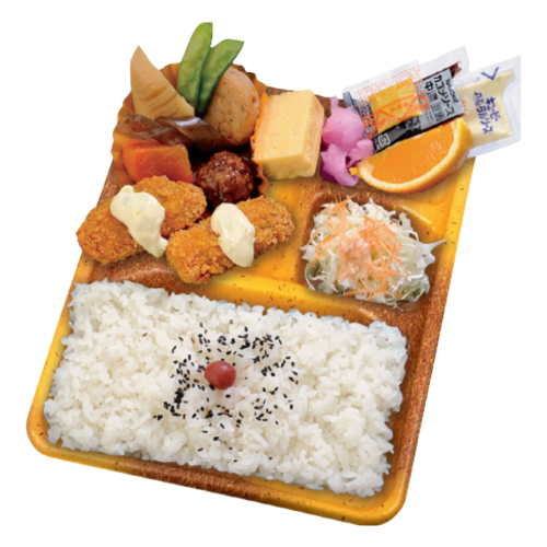 かきフライ弁当